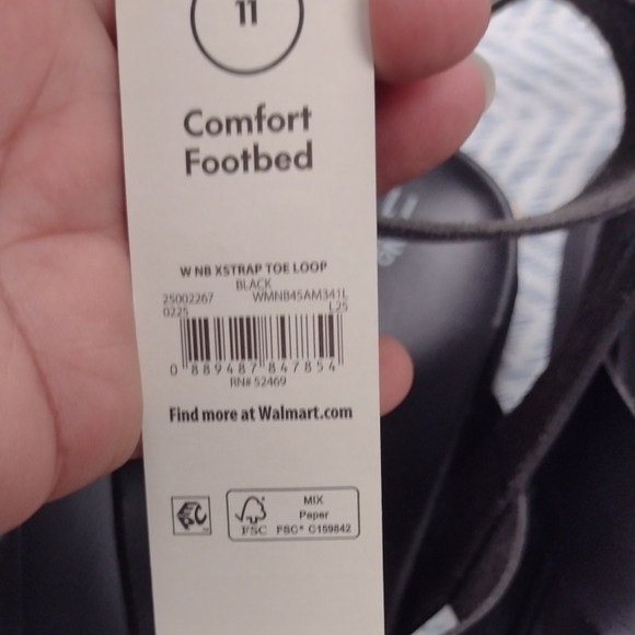 No Boundaries Black Strappy Sandals - Picture 8 of 9